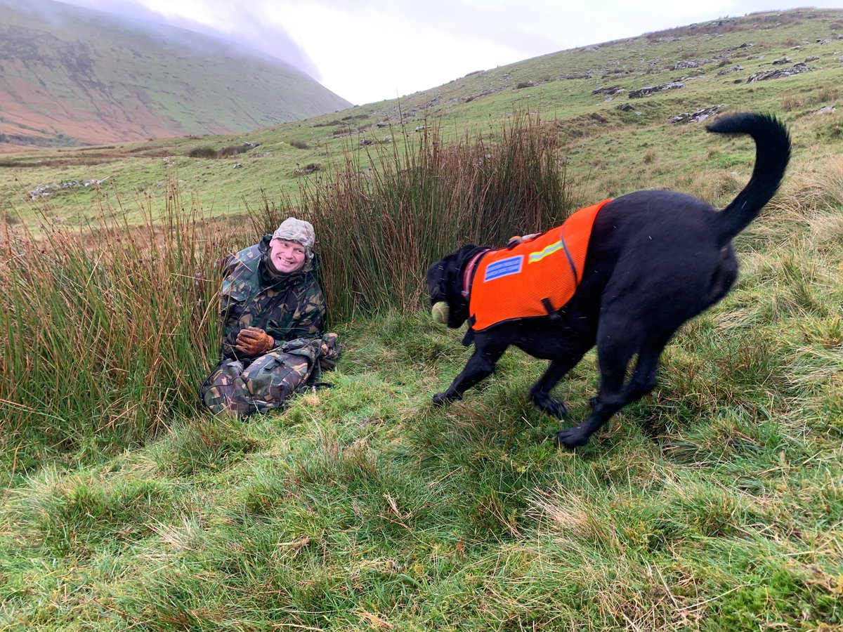 WestCornwallSAR's tweet photo. There's also been a couple of weekends search dog training for Merryn and Matt on Dartmoor and in the Brecon Beacons. Thanks as always to the amazing volunteer ’dogsbodies’ for giving up your time! https://t.co/gGW2qJiZs6