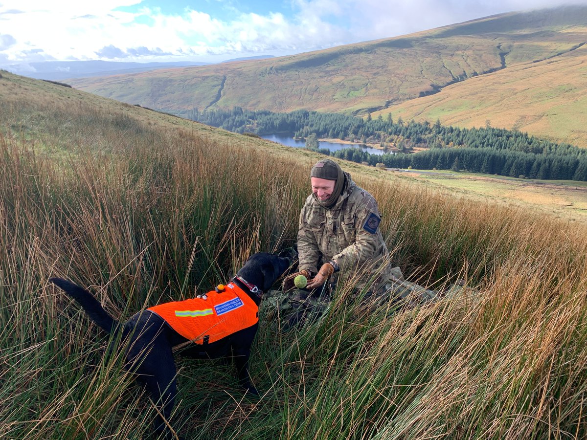 WestCornwallSAR's tweet photo. There's also been a couple of weekends search dog training for Merryn and Matt on Dartmoor and in the Brecon Beacons. Thanks as always to the amazing volunteer ’dogsbodies’ for giving up your time! https://t.co/gGW2qJiZs6