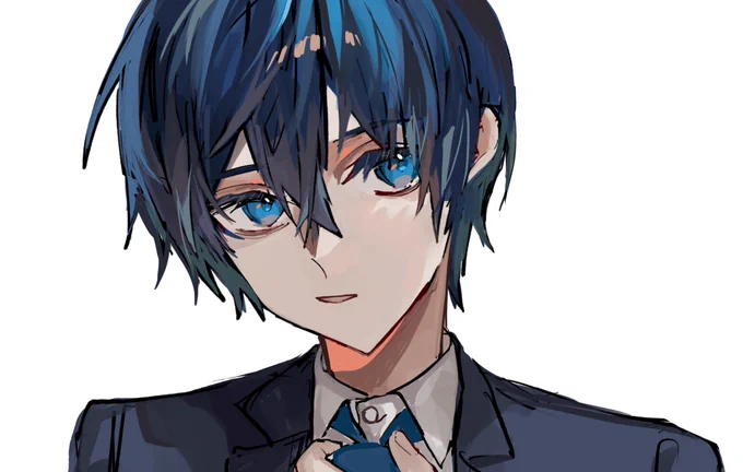 スーツKAITO描きたくなった 