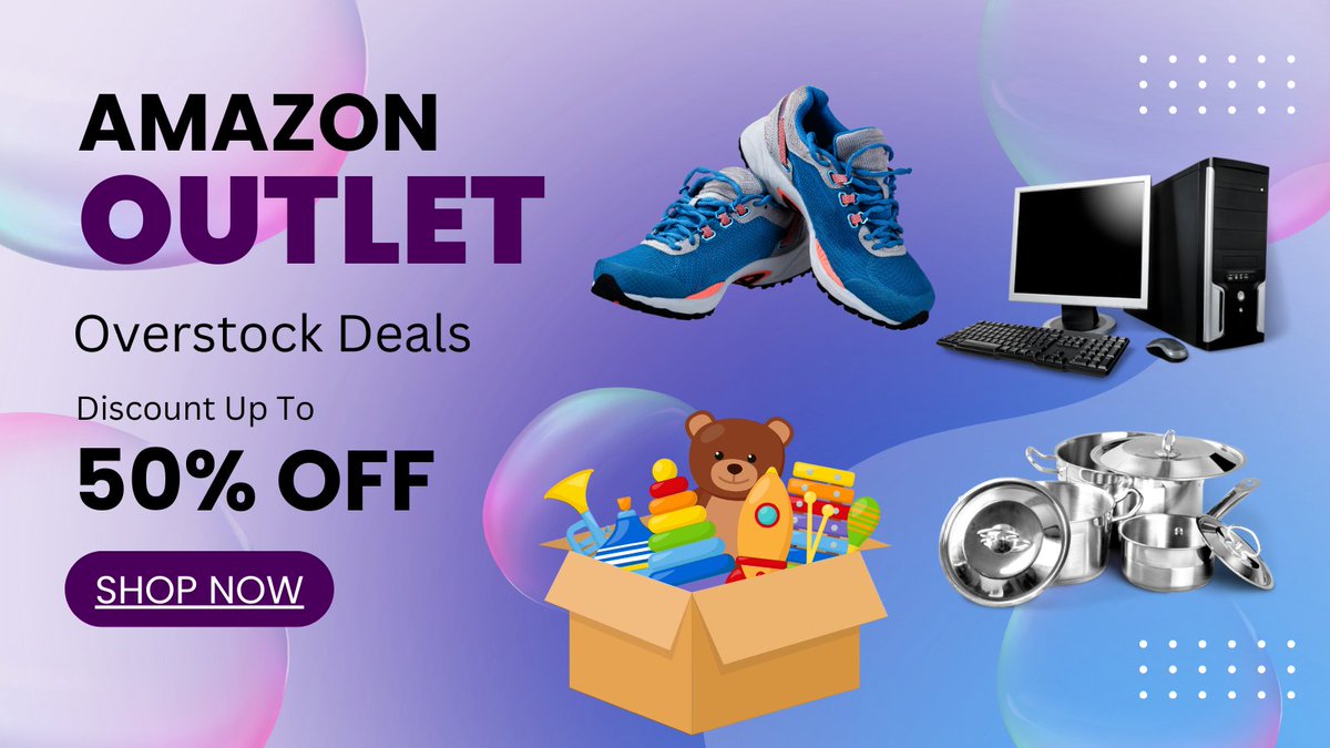 DealsAndMore5's tweet photo. Score big at the Amazon Outlet! Get up to 50% off on overstock deals. Don't miss out on these amazing discounts. Shop now! 🛒🎉 #AmazonOutlet #Sale #BargainHunt #affiliatelink #Amazon

👇Shop Here👇
https://t.co/xYBwcSPeCY https://t.co/MZvhChv09d