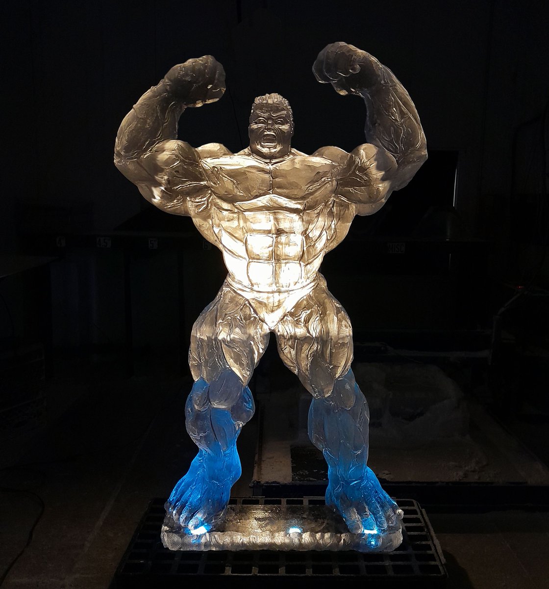 Hulk! 
.
.
.
.
#hulk #hulksmash #photooftheday #icesculpture #iceart #ice #partyideas #birthday #icesculptures #newyork #longisland #photo #artist #artoftheday #marvel