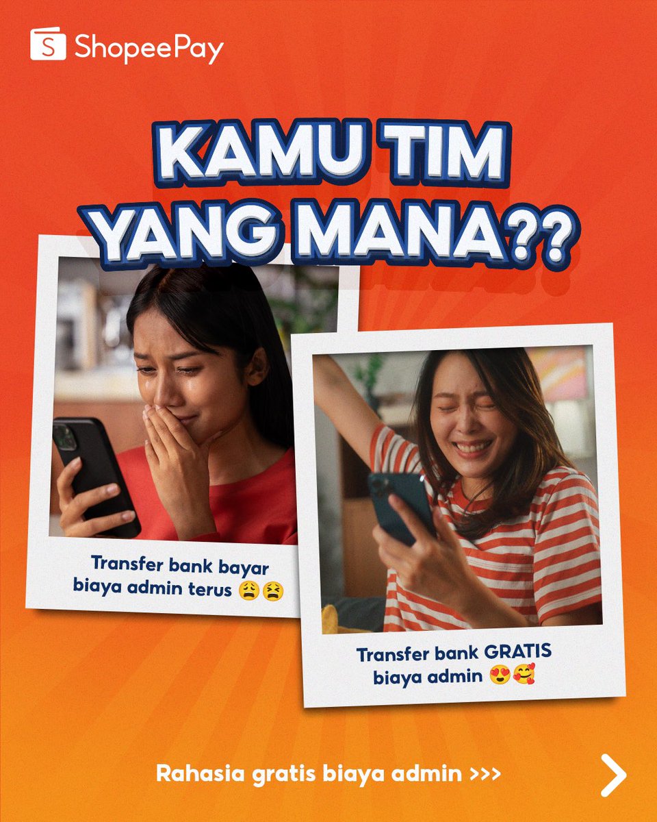 ShopeePay_ID's tweet photo. Biar dapat GRATIS biaya admin waktu transfer ke bank, mendingan aktivasi ShopeePay Plus dulu. Geser kiri untuk tahu caranya ya. #ShopeePay #ShopeePayPlus https://t.co/ilF9gqDaGX