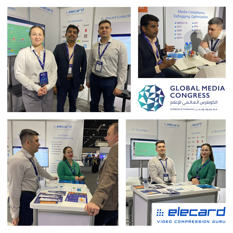 What an amazing first day at the Global Media Congress 2023! We've been surrounded by experts and professionals from leading companies in the Arab technological wonderland. So, If you are at #GMC2023, be sure to visit our booth 10-D02 to see the latest versions of our products!