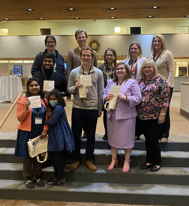 Congratulations to our DENIN #Pitch90 winners and to all participants for excellent 90 second research pitches!

First Place: Austin Morgan
Second Place: Naznin Nahar Sultana
Third Place: Rachel Warthen
Fan Favorite: Manan Sarupria

A special thank you to Emcee <a href="/cyclientist/">Dr. Josh LeMonte</a>