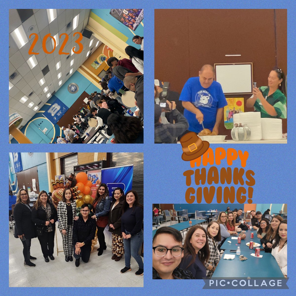 erikarubi02's tweet photo. Last night enjoying Thanksgiving Dinner with our amazing team, including our friendly feeder pattern counselors!  Thank you seven crazy friends!🐻💙#Bowie #schoolcounselors #EPISD @MariaWi49342335 @ETS_UTEP @JesseHHdz https://t.co/IOmnT6riVG