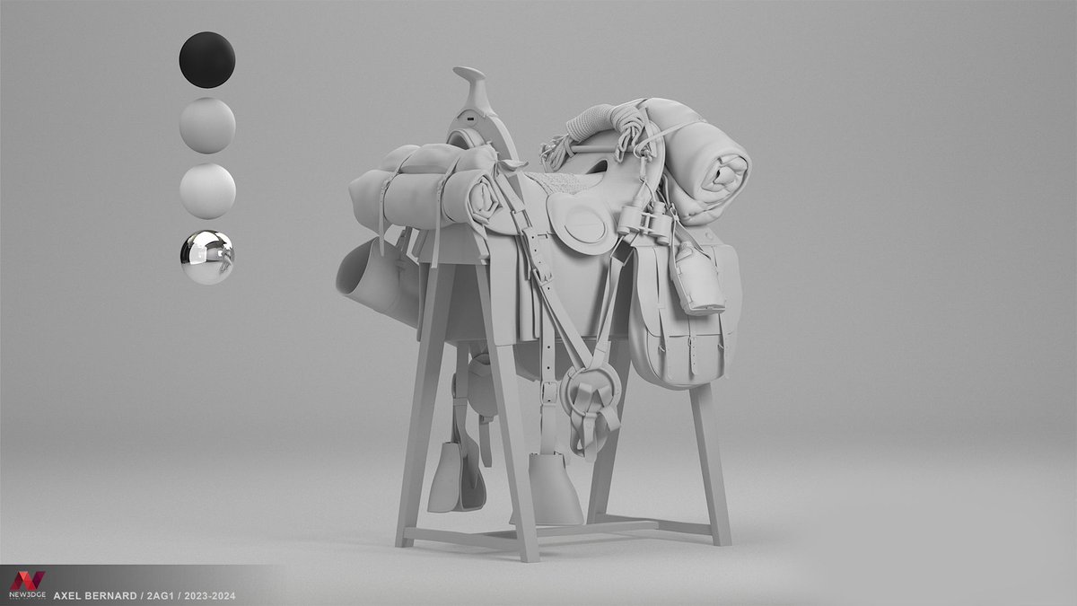 NEW3DGE's tweet photo. Another great asset done by our 2nd year student Axel Bernard.
Congratulations Axel !
#new3dge #artschool #assetproduction #3dsmax #zbrush #substancepainter #artwork #studentwork https://t.co/OaBA312nuB