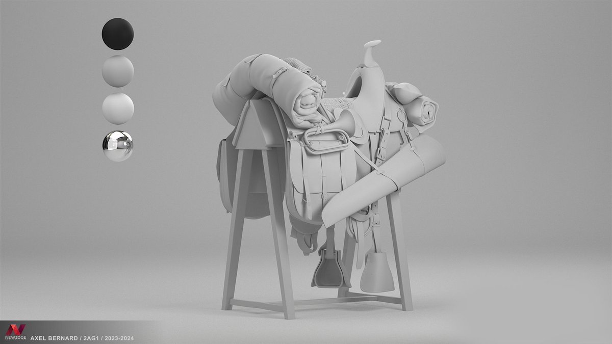 NEW3DGE's tweet photo. Another great asset done by our 2nd year student Axel Bernard.
Congratulations Axel !
#new3dge #artschool #assetproduction #3dsmax #zbrush #substancepainter #artwork #studentwork https://t.co/OaBA312nuB