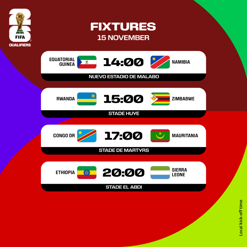 FIFAcom's tweet photo. Today marks the first step on Africa's road to #WeAre26!

The qualifying process for @CAF_Online teams begins this week, as teams from all over the continent begin their journey towards the final competition. 

Head to @FIFAWorldCup for updates on how you can watch the action.