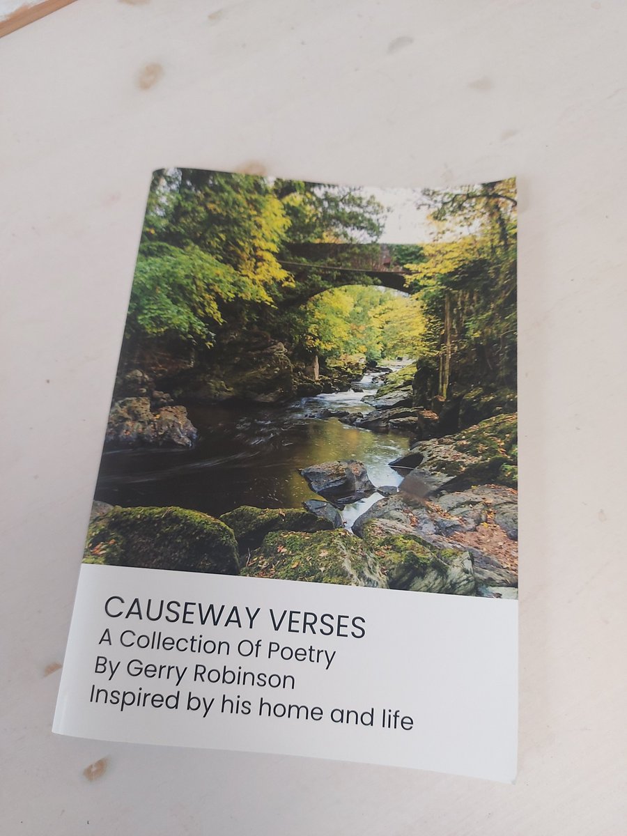 LipsSuicidePrev's tweet photo. LIPS would like to thank local author Gerry Robinson who is kindly donating proceeds from the sale of his book of poems ‘Causeway Verses’ to support both Foyle Hospice and LIPS. Copies available at Desmond Thompson Opticians, Menarys and Brown’s Funeral Directors Limavady. https://t.co/JYzd62uNfO