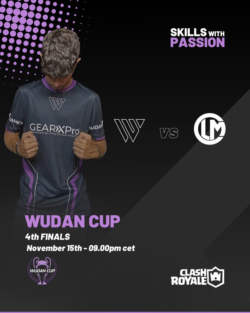 Wudan Cup (@wudancup) on Twitter photo #ClashRoyale | LIVE SHOW ๐ด
๐ Losers Round 7 - 4th Finals
๐ฃ <a href="/beppeeeable/">beppeeeable</a>
๐บ twitch.openinapp.co/beppeeeable
๐ท๐บ <a href="/WudanGames/">Wudan Games</a> ๐๏ธ ๐ต๐น <a href="/CLM_eSports/">Calamity eSports</a>
๐ Today
๐ 09.00pm cest
๐ #SkillswithPassion ๐ค #ClashRoyale | LIVE SHOW ๐ด
๐ Losers Round 7 - 4th Finals
๐ฃ <a href="/beppeeeable/">beppeeeable</a>
๐บ twitch.openinapp.co/beppeeeable
๐ท๐บ <a href="/WudanGames/">Wudan Games</a> ๐๏ธ ๐ต๐น <a href="/CLM_eSports/">Calamity eSports</a>
๐ Today
๐ 09.00pm cest
๐ #SkillswithPassion ๐ค