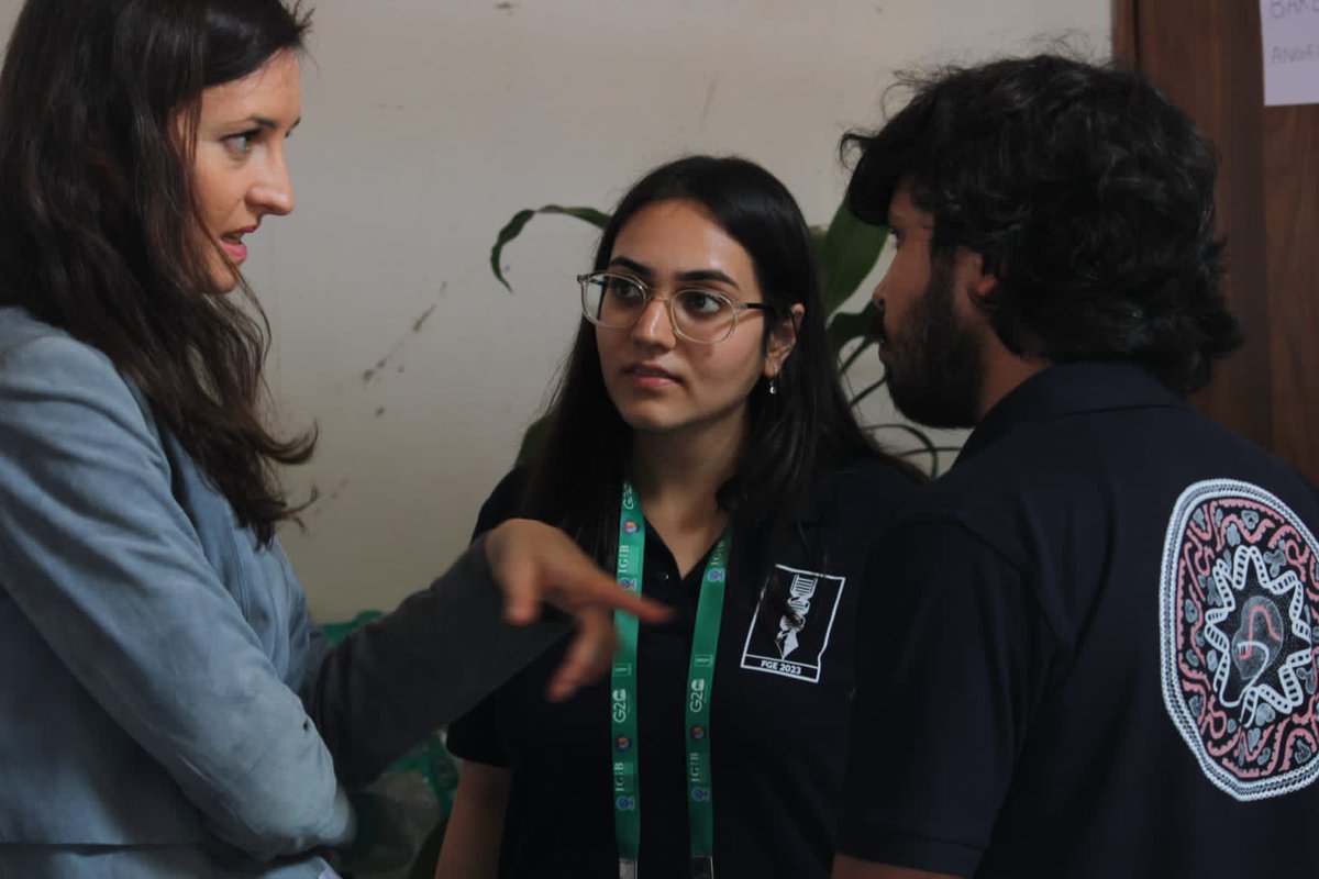 FGE2023's tweet photo. Few glimpses from our poster session 1, on day 2 of @FGE2023 
@IGIBSocial @bitsgoa #FGE2023Goa https://t.co/j8YW10OlPb