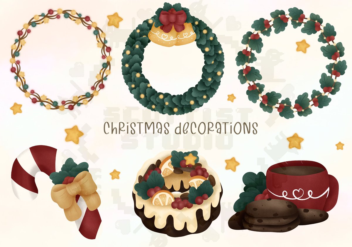 scottistt's tweet photo. Christmas is coming 🎄
You can check it out on the link below.

https://t.co/SJYijtLvdC

#Christmas #decorate #holiday #Procreate #holiday #png #element https://t.co/cYVmYHSG8o