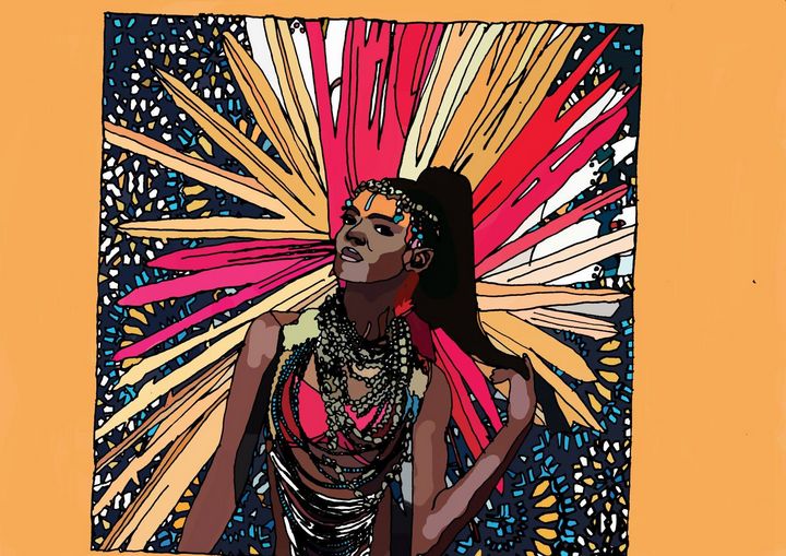 Neweraputh's tweet photo. Art of the Day: "Carnival of inspiration". Buy at: https://t.co/yH2qJe3hZA https://t.co/BoCfS0VPQ5