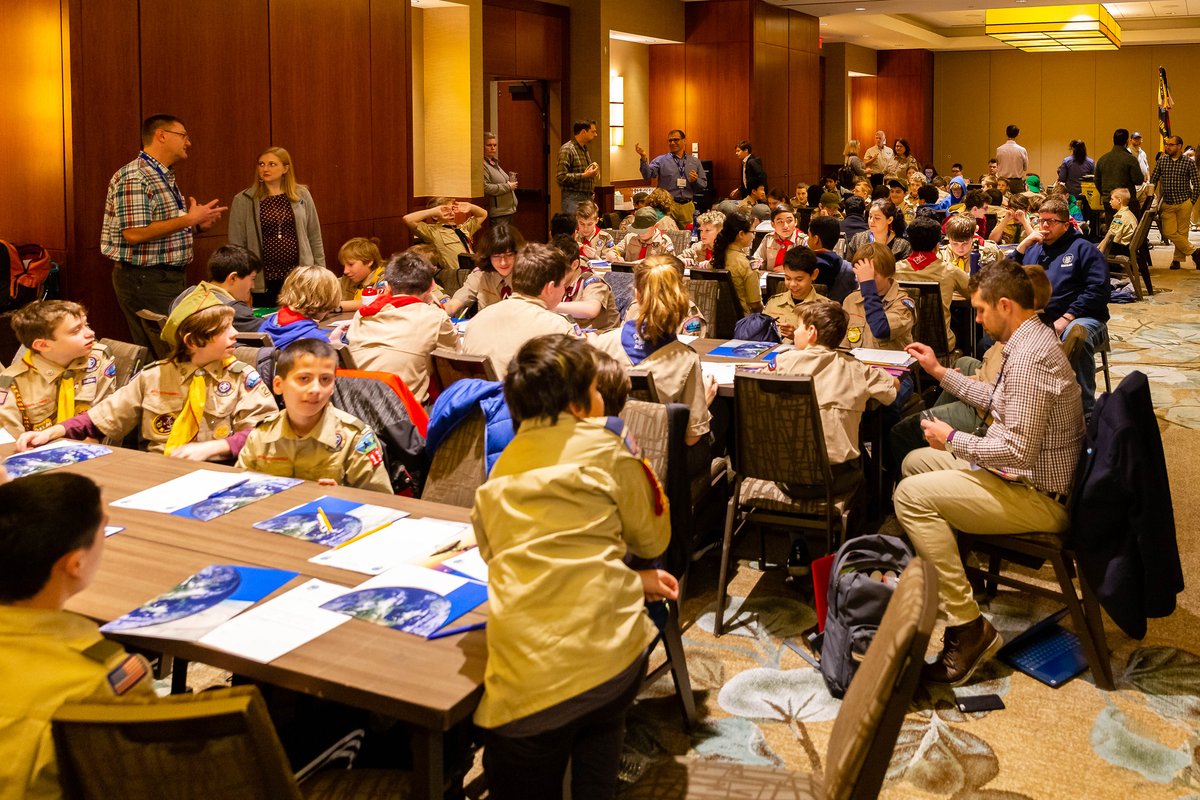 ⚜️Baltimore Area Scouts! Here is an opportunity to earn your Weather-Ready Nation patch at the AMS Annual Meeting! Scouts ages 10 and up can now sign up to attend this event at #AMS2024 in Baltimore, MD on 28 January 2024, 7:45 AM-12:15 PM ET. More info: bit.ly/40AfrTA
