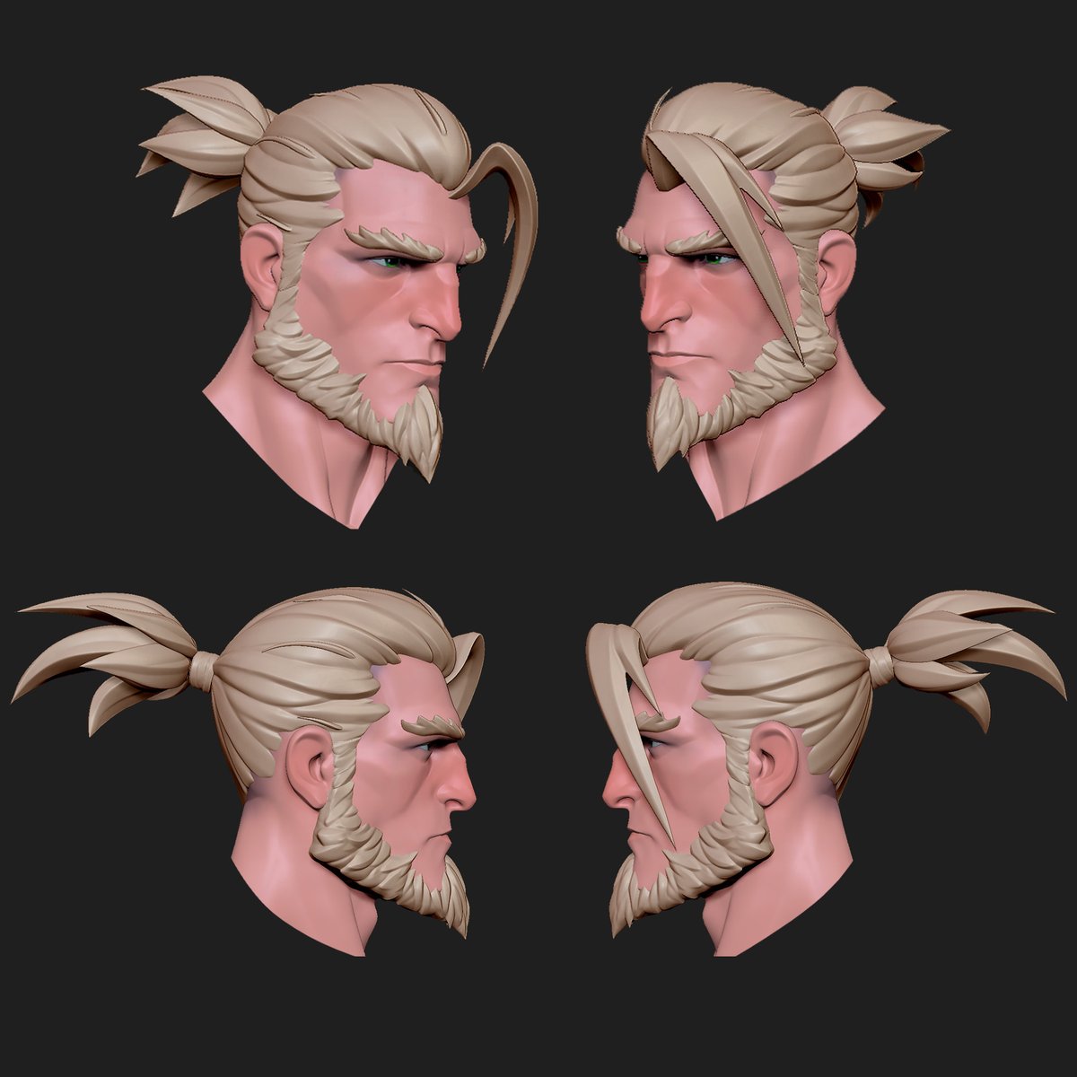 ArinaFranklini's tweet photo. Stylized Character & Haircut done for DragonFly Studio in 2018 (Frostkeep - Rend): https://t.co/paPYMhaxUY
#3D #Haircuts #Stylized #Tail #Long #3dart #3dartwork #bun #beard #cartoony #overwatch #gameart #rend #frostkeep https://t.co/2XTNRJJ2pj