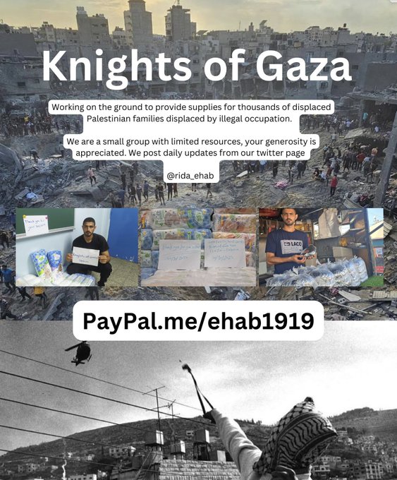This man is a wonderful person to donate to if you are looking to help provide mutual aid and relief