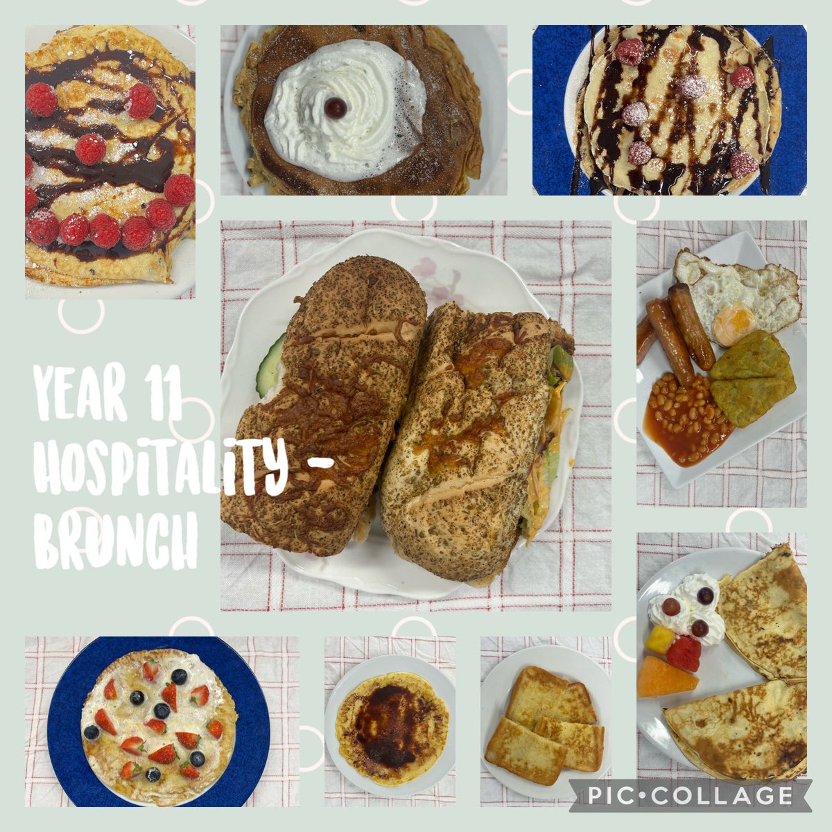 Year 11 Hospitality - brunch #brunching  <a href="/StJuliansSchool/">St Julian's School</a>