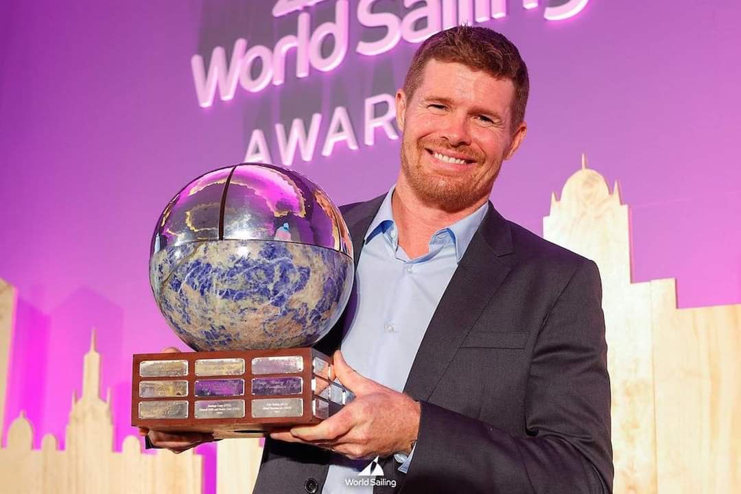 VmgShop's tweet photo. Tom Slingsby was named yesterday 2023 @rolex World Sailor of the Year for the third time in his career after guiding his Australia @sailgp to a third consecutive title.
#australiansailing #laserclass #sailgp #ilca #sailingawards #sailinglegends #sailingnews #worldsailoroftheyear https://t.co/VX2DsbGyLC