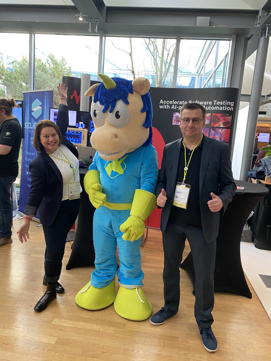 #day2 of #AgileTD with Jürgen &amp; Karsten <a href="/AgileTD/">Agile Testing Days</a> <a href="/Keysight/">Keysight</a>  #agileUnicorn #UNICORN #testautomation