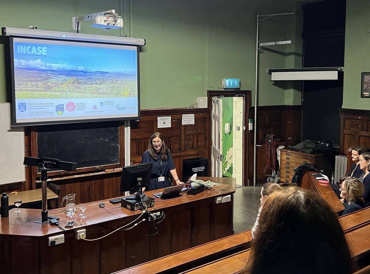 IncaseProject's tweet image. Thank you to all who helped launch our #INCASEproject report in @tcddublin - and for great chats afterwards. Thanks to our speakers @EPAIreland @EimearCotter @elouisebkg @TCDnatureplus &amp;amp; team @carl_obst @JaneCStout @seewilkie @EmerNiD1 @lisaccoleman @IDEEAGroup @fifilebon @meeaus