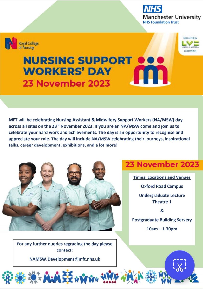 zoe hill (@hill1627) on Twitter photo MFT: Come and celebrate Nursing support workers day on November 23rd 2023 Oxford Road Campus!! For enquiries email: NAMSW.Development@mft.nhs.uk @mftchiefnurse <a href="/MFT_CPD/">MFT_CPD</a> <a href="/MFT_PRET/">MFT Pre-Reg Education Team</a> <a href="/WTWAeducation/">WTWA Corporate Education Team</a> <a href="/LeonardLero/">Leonard Lero</a> MFT: Come and celebrate Nursing support workers day on November 23rd 2023 Oxford Road Campus!! For enquiries email: NAMSW.Development@mft.nhs.uk @mftchiefnurse <a href="/MFT_CPD/">MFT_CPD</a> <a href="/MFT_PRET/">MFT Pre-Reg Education Team</a> <a href="/WTWAeducation/">WTWA Corporate Education Team</a> <a href="/LeonardLero/">Leonard Lero</a>