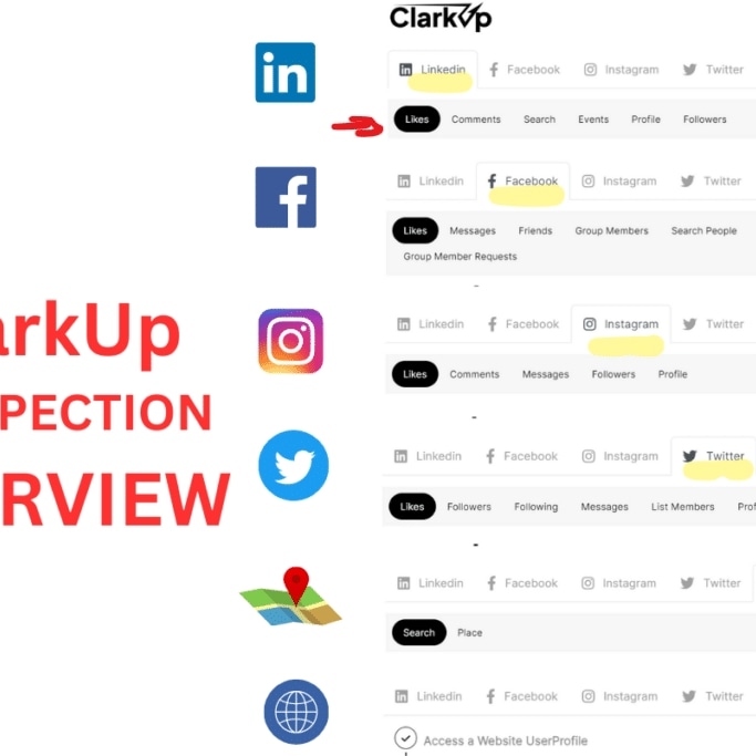 Pach98816's tweet photo. Vous faites de la prospection commerciale, vous recherchez des clients pour votre Prospecter sur twitter, LinkedIn,Instagram,Facebook,Google Map grâce a cet outil tout en un. Inscrivez vous et visionner la vidéo de  présentation de clarkup: https://t.co/RReyhuFnuH https://t.co/UsQZ3X9vKp