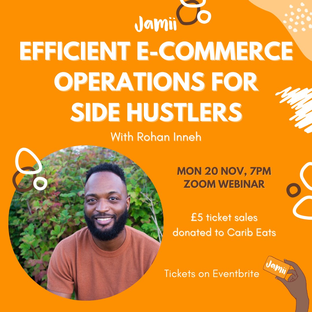 Calling all #SIDEHUSTLERS 🗣 ⁠ Join us this Monday for an essential deep-dive webinar into efficient e-commerce operations. 🔸 Optimise your efficiency⁠ 🔸 Organise your time management ⁠ 🔸 Maximise your resources⁠ ⁠ 🗓 Mon 20 Nov, 7pm ⁠- Zoom lnkd.in/e7kH6j2p