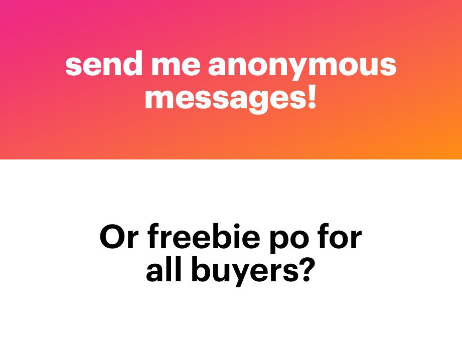 - Wala pong freebie yung 11-20 na order

- sa <a href="/solacebysky/">temporarily closed</a> may freebie for all buyers, sa @bbskymerch wala (sorry guys 🥲)