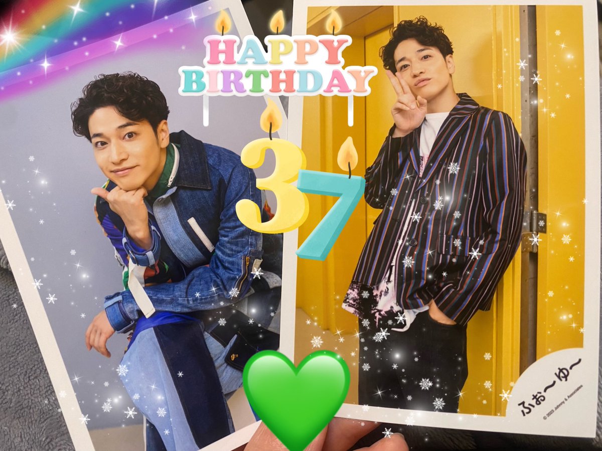 bashiko511's tweet image. 福ちゃんお誕生日おめでとう！包容力とワクワクの塊の福ちゃんに心動かされます。ありがとうが溢れる素敵なさなちゃんでありますように💚