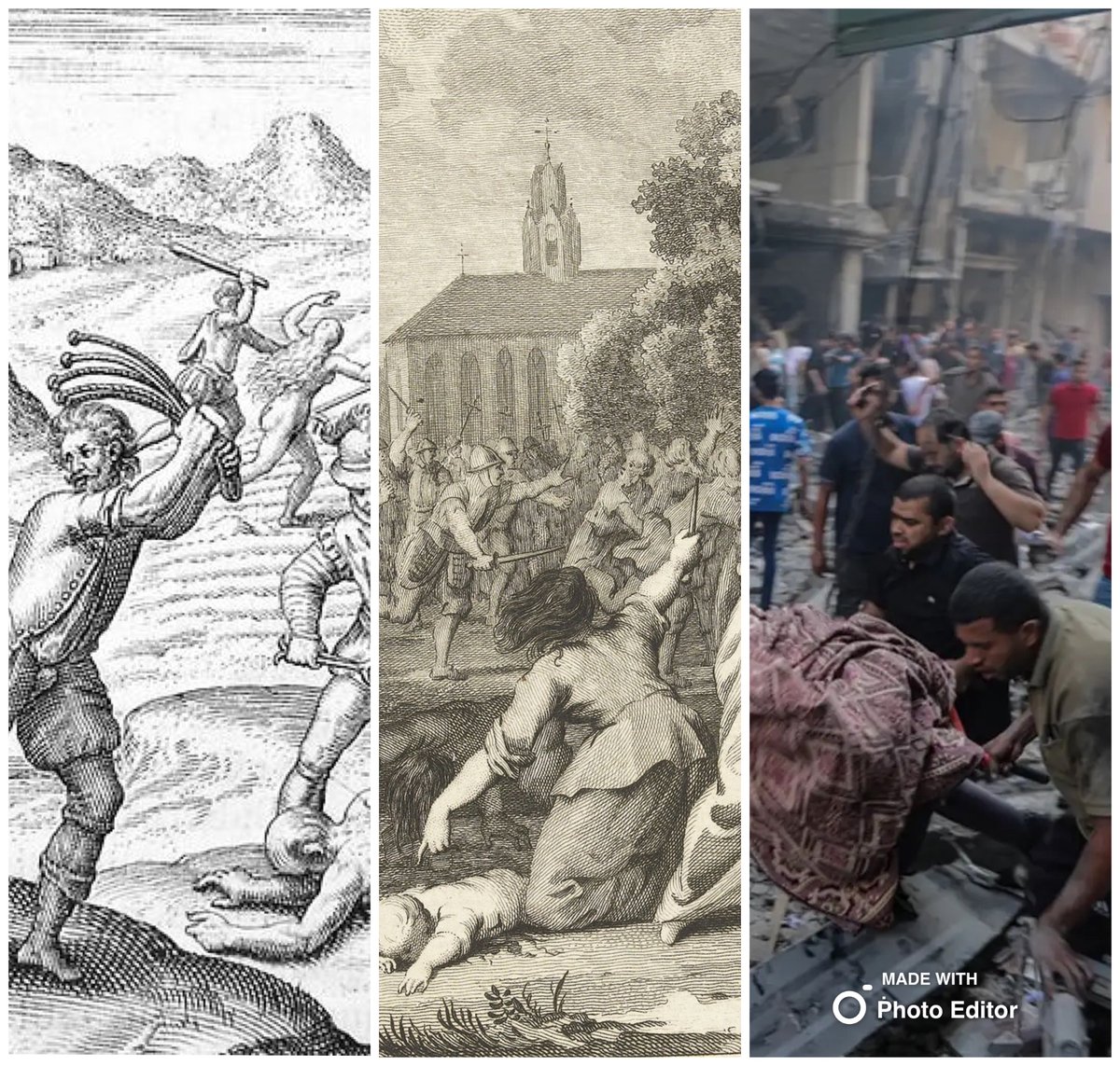 aliaspitirre's tweet photo. Israel llevó a Palestina lo que Hitler hizo en Europa;

Hitler llevó a Europa lo que Europa hizo en Asia, África, América y el Caribe. https://t.co/4cgbqYvCSU