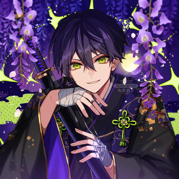 花鳥風月  #KuzuArt #絵ブラヒム #絵ガク #金剛力也像