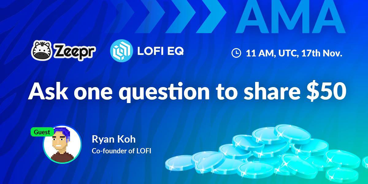 Zeepr 🦓 Trading Layer (@zeepr_labs) on Twitter photo #ZEEPR x <a href="/LOFI_BUZZ/">LOFI / EQ 2.0 in Progress</a> Twitter Space Celebration Giveaway!!!
📍Venue: x.com/i/spaces/1lDxL…
🗓️Date: 11AM UTC, 17th Nov.
💸To get reward:
-Follow <a href="/Zeepr_lab/">Zeppr🦓Trading Layer</a> & <a href="/LOFI_BUZZ/">LOFI / EQ 2.0 in Progress</a>
-RT this post
-Fill out the form: forms.gle/5jzH9z6xAzaWiR…
#Airdrop #Giveaway #perpetual #NFT #ZEEPR x <a href="/LOFI_BUZZ/">LOFI / EQ 2.0 in Progress</a> Twitter Space Celebration Giveaway!!!
📍Venue: x.com/i/spaces/1lDxL…
🗓️Date: 11AM UTC, 17th Nov.
💸To get reward:
-Follow <a href="/Zeepr_lab/">Zeppr🦓Trading Layer</a> & <a href="/LOFI_BUZZ/">LOFI / EQ 2.0 in Progress</a>
-RT this post
-Fill out the form: forms.gle/5jzH9z6xAzaWiR…
#Airdrop #Giveaway #perpetual #NFT
