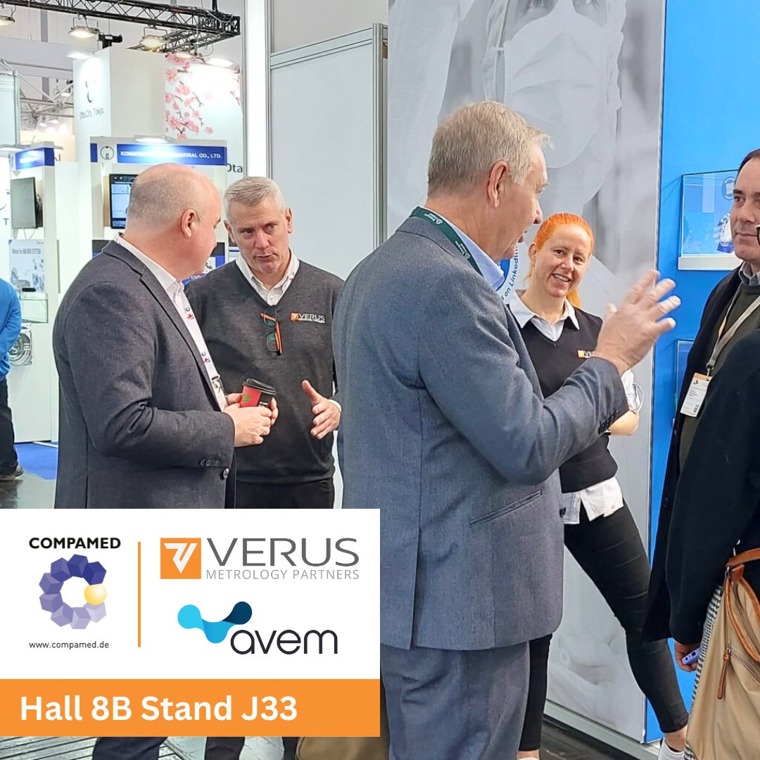 #COMPAMED2023 this week in Duesseldorf! Join us in Hall 8B at Stand J33 to meet with technical metrology experts. Challenge us with your complex parts and projects and you will leave assured that you have found the solution your team needs. #AdvancedMetrologySolutions