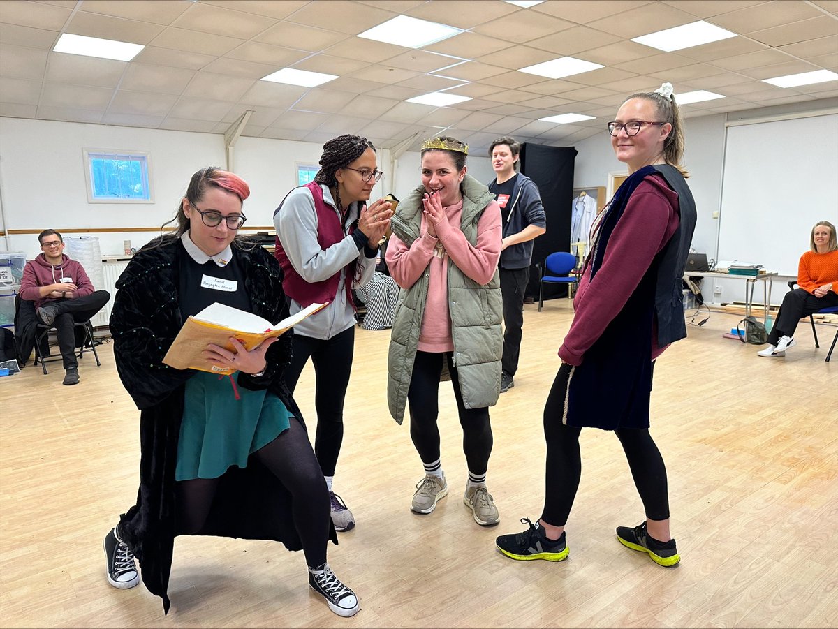 Last week we held a CPD day for our Delight in Shakespeare teachers, led by professional actors from @GuildfordBard. We delved into the world of Shakespeare's The Tempest and how to bring drama to the classroom ✨