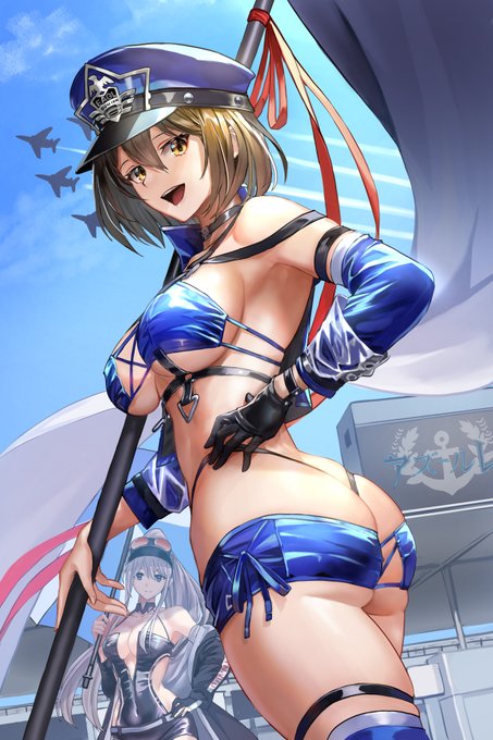 ボルチモアレースクイーン～エンプラといっしょ～
もうちょいあっさり塗りに寄せたいかな・・

よかったらいいね、りポスト、フォロー等お願いします!
 #アズールレーン #AzurLane #碧蓝航线 #ボルチモア #アズレン 