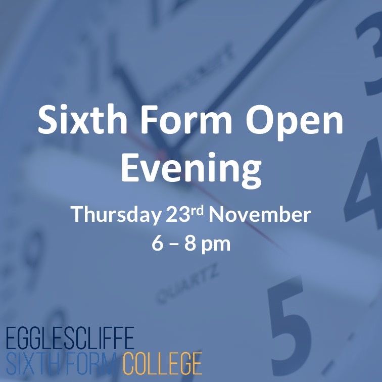 In year 11 and thinking about next year? Join us at our Open Evening to meet our expert teachers, find out about the 26 A Level courses we offer, and spend some time in our purpose built Sixth Form building.