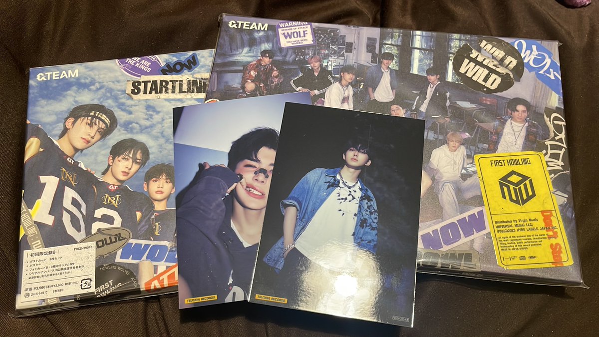 nami_kftys's tweet photo. TSUTAYAで2枚だけ買ったのに、FUMA来てくれた😭
 #andTEAM 
 #andTEAM_FUMA 
 #FirstHowling_NOW https://t.co/S8VjLNorA9