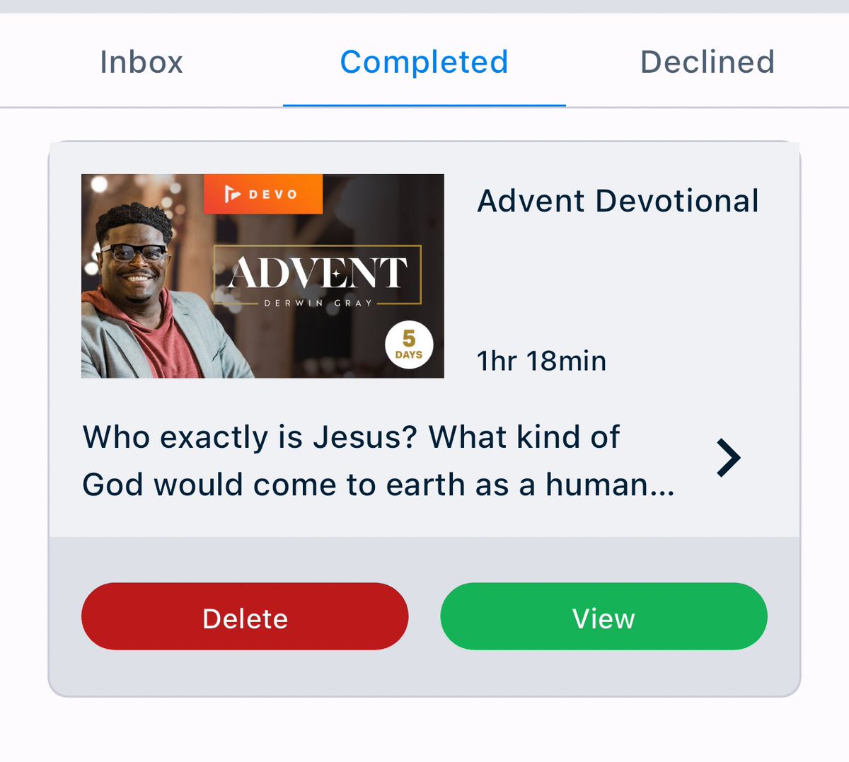 Just finished @DerwinLGray @rightnowmedia Advent Devotional in preparation to lead my family through the Christmas Holiday. This is just the huddle and now it’s time to play the game @TCTransformers Always need time to marinate.