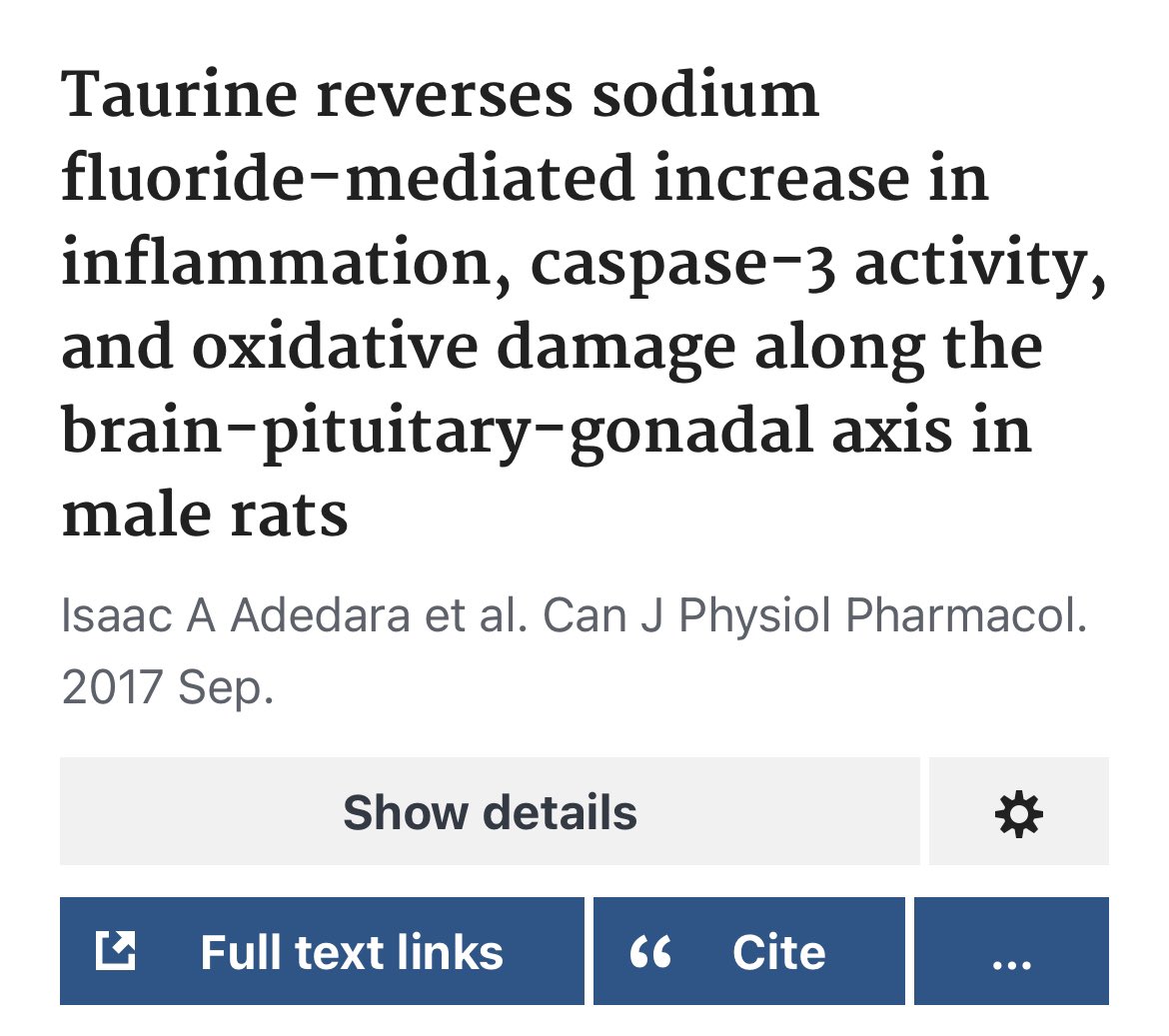coco1337's tweet photo. Taurine activates the THIRD EYE by reversing fluoride induced histological damage in the brain and testes.

Additionally, taurine increases glutathione levels, which aids in neutralizing fluoride and other toxins.

• increases testosterone
• reduces oxidative stress
• antidepressant
• improves sperm quality
• anti anxiety
• improves sleep quality