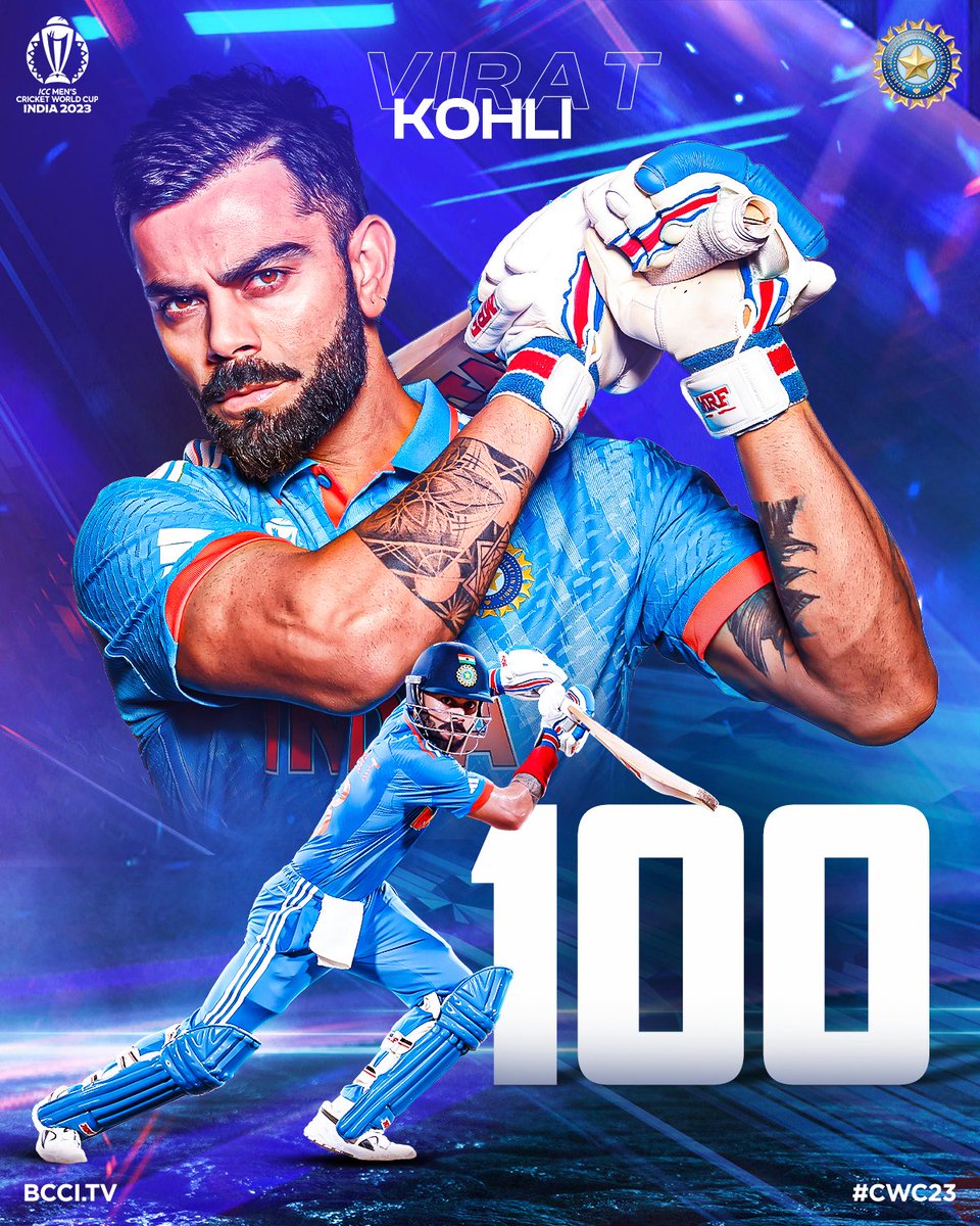 50th ODI hundred 👏 Kudos to @imVkohli for achieving the historic milestone of scoring his 50th century in ODI cricket. This is a testimony of your outstanding sportsman spirit, dedication and consistency. May you further elevate your game to a new level. The nation is proud of…