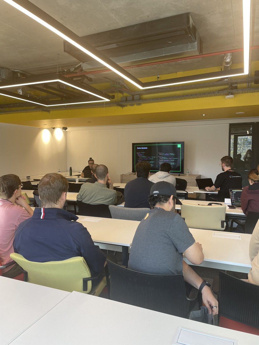 Nethermind's tweet photo. Exploring how oracles can rug you or hug you 😎 
A #NethermindSummit workshop by @teghnet of @ChronicleLabs https://t.co/6bzGMOWMGg