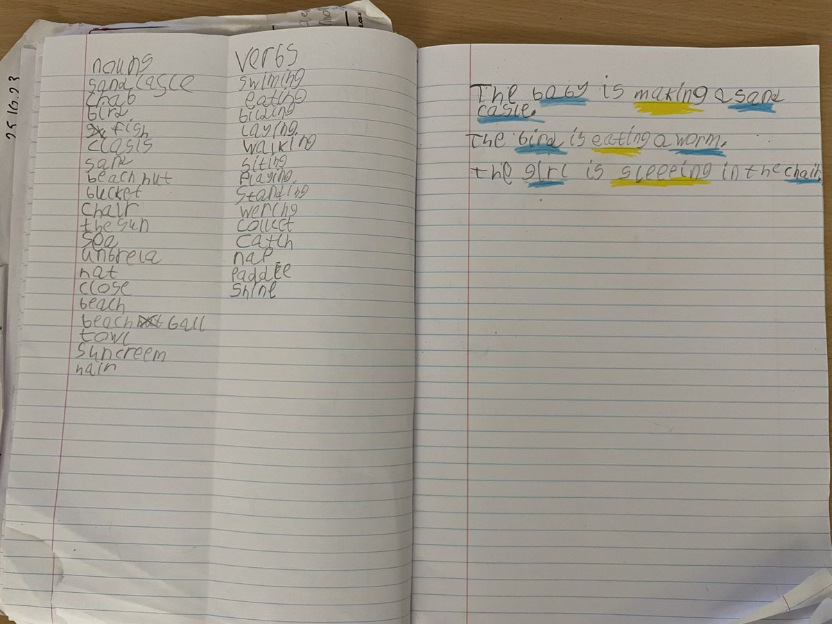 mid_attainment's tweet image. Primary 4 at @LawfieldPS were learning to create simple sentences using nouns and verbs #Grammar #SentenceStructure