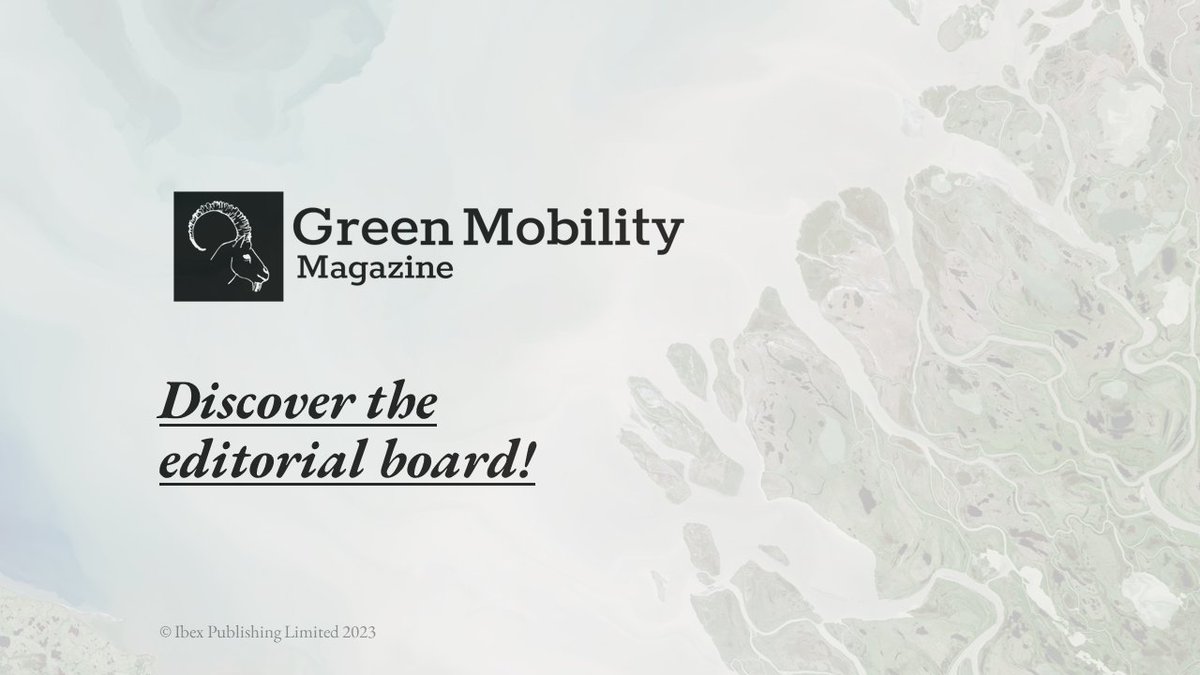 Introducing the Green Mobility Magazine's Editorial Board!

With over a century of combined experience, our editorial board is composed of eminent specialists who are here to help us understand the intricate web of technological, political, and commercial facets of the green