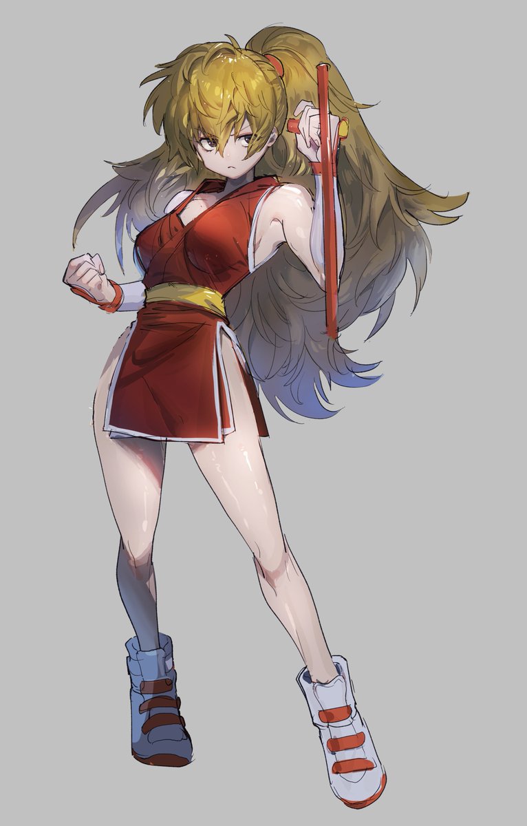 tanakalma's tweet image. マキ #格ゲーキャラ描こうぜ
