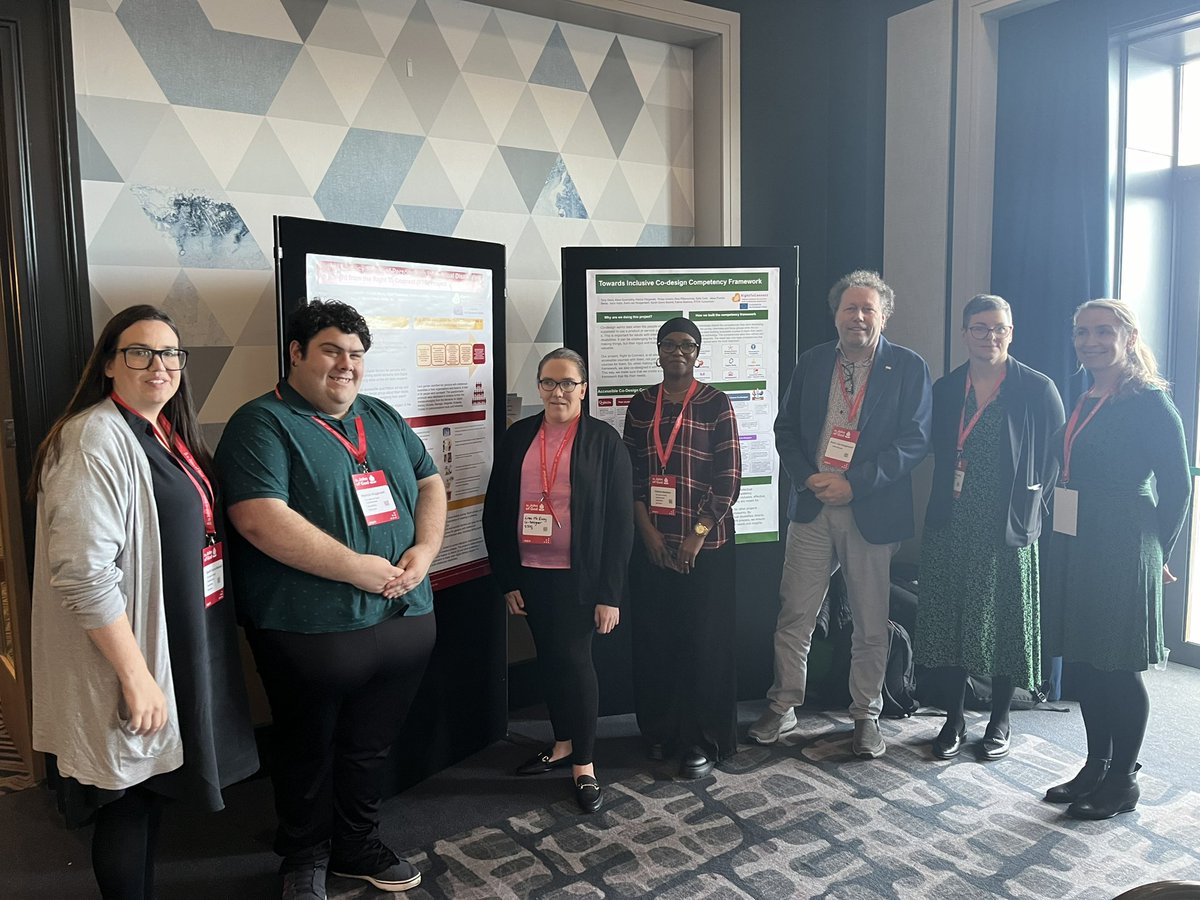 Super to have <a href="/EJHoogerwerf/">Evert-Jan Hoogerwerf</a> join us in Dublin for ResearchStudy Day yesterday with some of the #RightToConnectNow Irish team. Patrick Fitzgerald presented the project and we had two posters on display #DigitalInclusion #SJOG23  <a href="/EASPD_Brussels/">EASPD</a> <a href="/ResearchSjog/">SJOG Research Foundation</a>