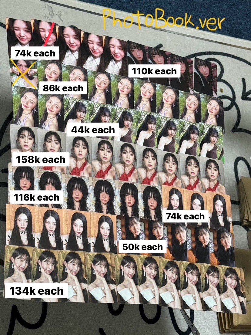 open sharing bulk order photocard chill kill 

💗 no vidcon but all goodcondi seller langganan
💗 harga sudah bersih kr excl tax
💗 pengiriman xpress est 1-2 minggu sudah arrived ina setelah dikirim

DM FOR CLAIM
GROUP ORDER DOM BANDUNG