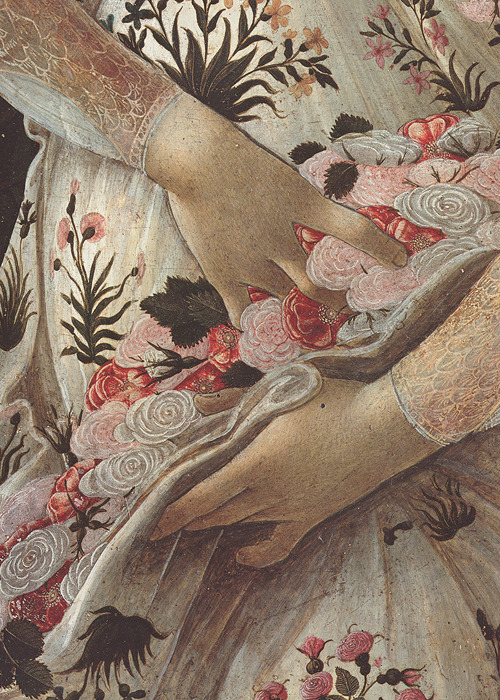 Sandro Botticelli, Primavera (detail), ca. 1482