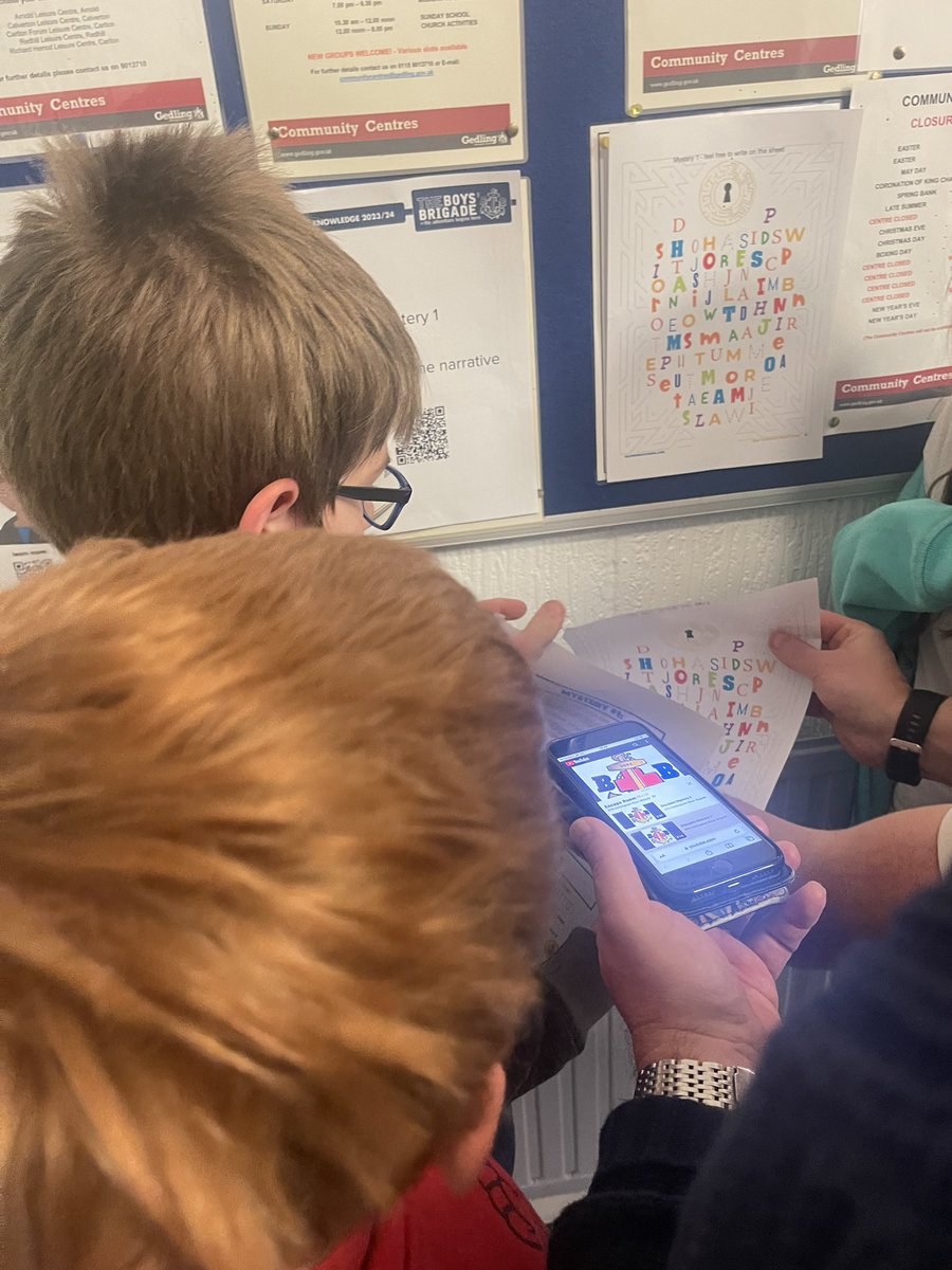 bbinnottingham's tweet photo. It was great to see 42 young people making 13 teams, taking part in our Disciples themed Bible Escape room.
It was a great evening &amp; to see so many young people taking part.
Well done @37nottinghambb &amp; @32ndnottingham on winning.

#BoysBrigade
#FaithInYoungPeople
#BBAdventure https://t.co/U03XpDJU1m