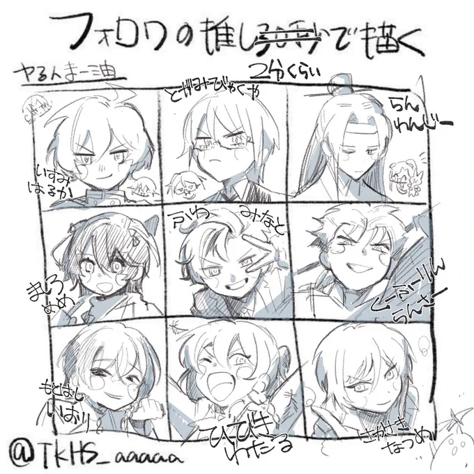 リクエストありがとうございました!!
(秒数はもっとかかってます) 