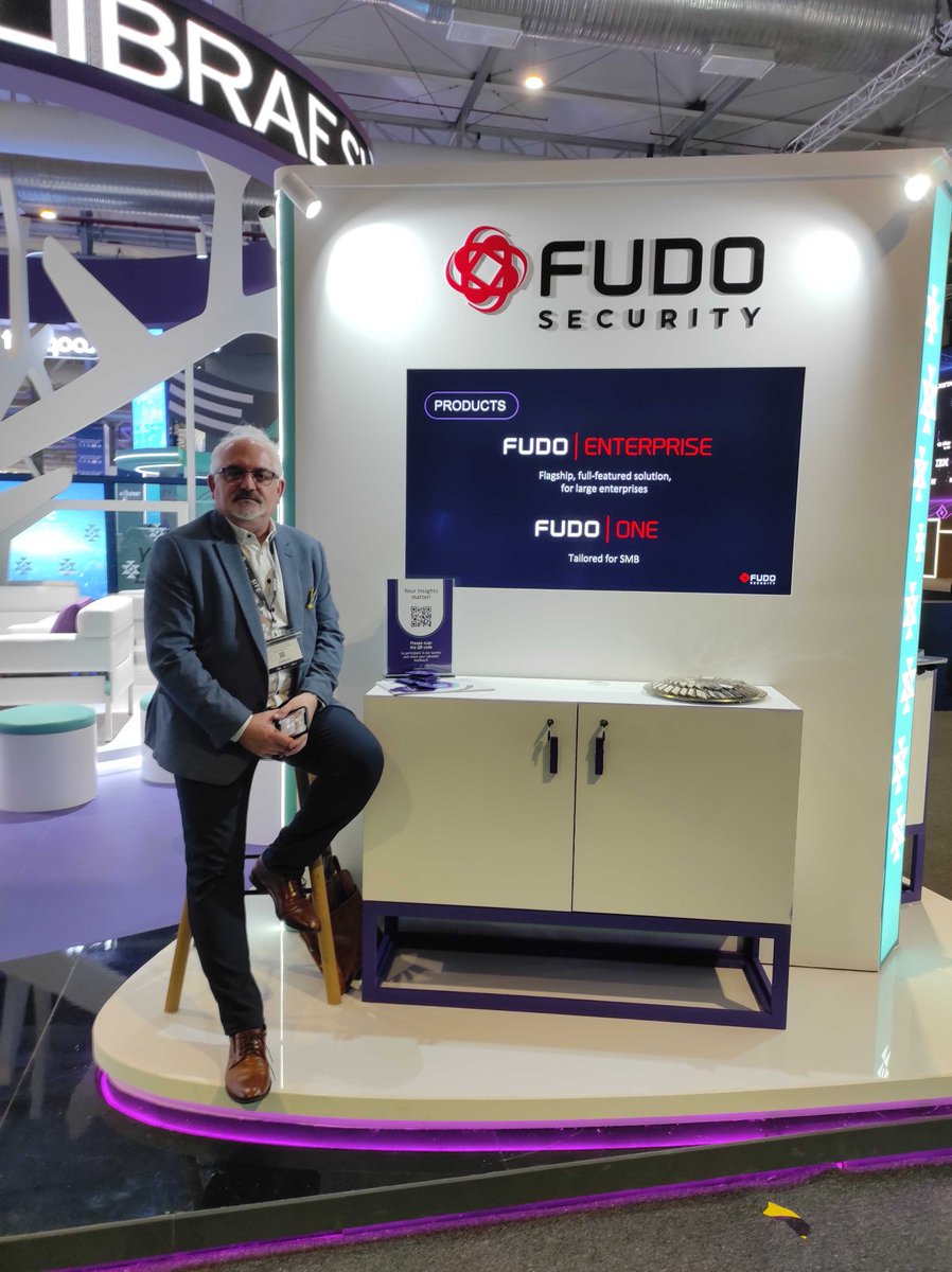 FudoSecurity's tweet image. It's second day of #BlackhatMEA! 📸✨ In our booth H2.B50 discover the dynamic world of #PrivilegeAccessManagement, #SecureRemoteAccess, and #AI_drivenPrevention. Don't miss the chance to join the conversation!

#cybersecurity #behindthescene #BHMEA #hackevent #ksa #BlackHat2023